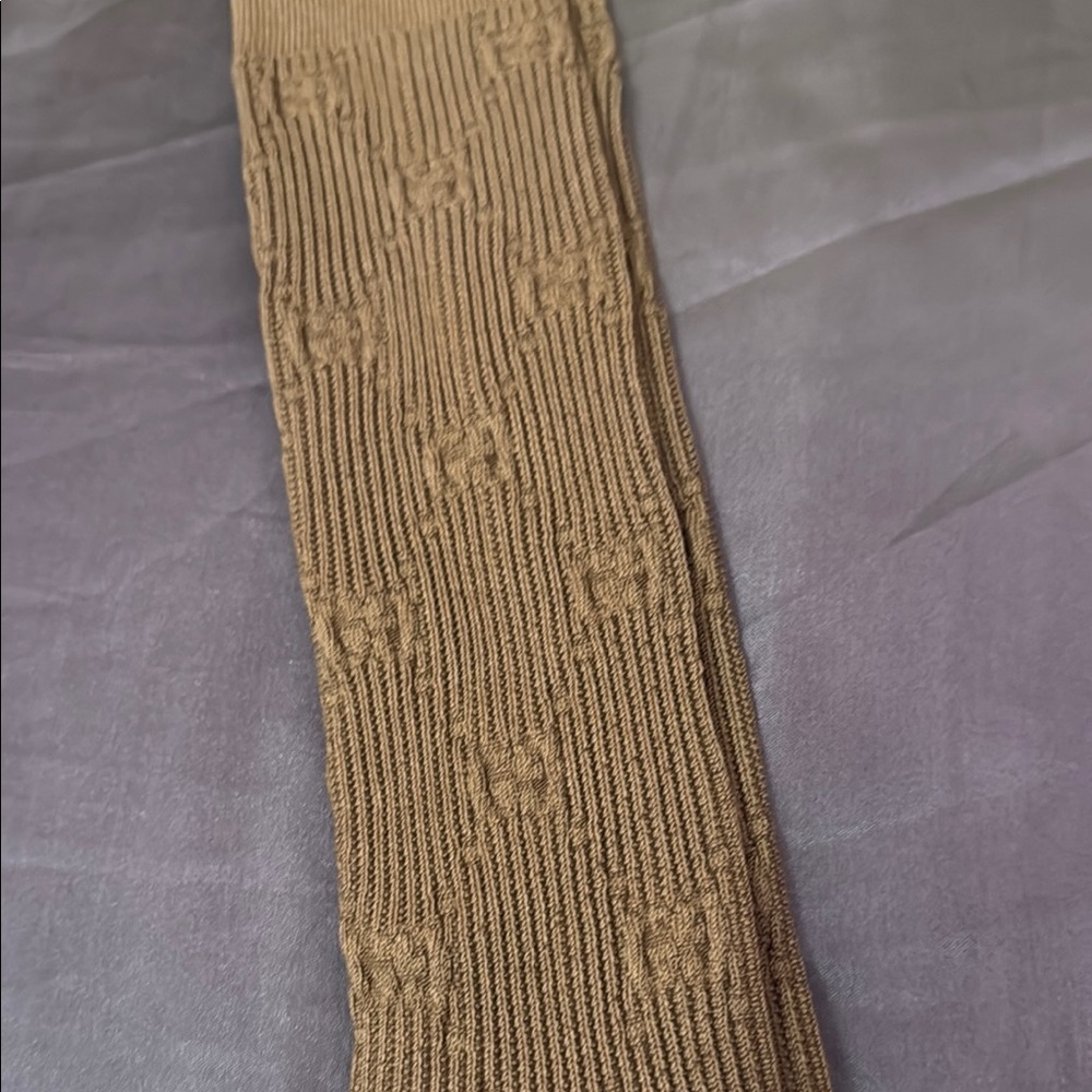 Gucci Beige Ribbed Socks - Picture 4 of 4